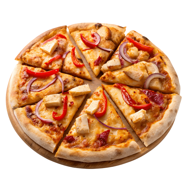 BBQ delight pizza -2