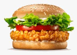 crispy chicken burger