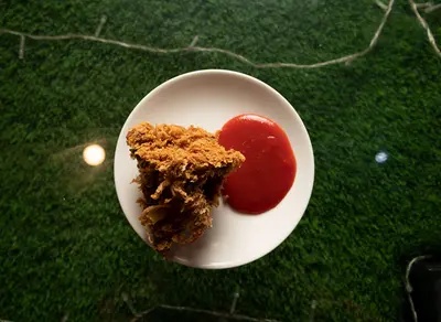 Crispy Chicken Nachos