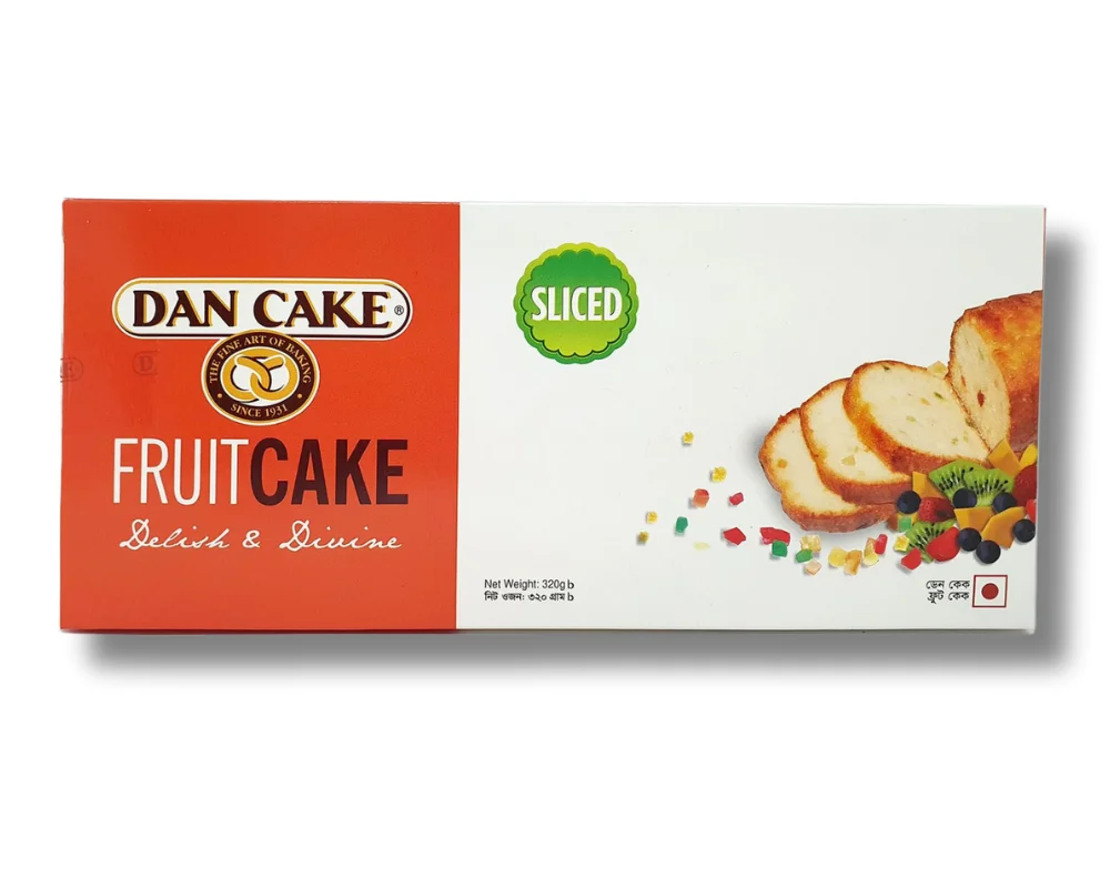 Dan Cake Fruit Cake Sliced 300gm