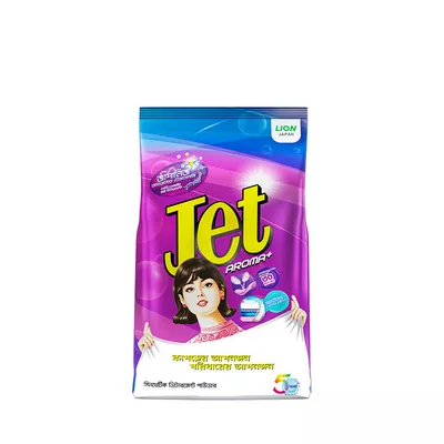Jet Aroma+ Detergent Powder Poly Pack 200 gm