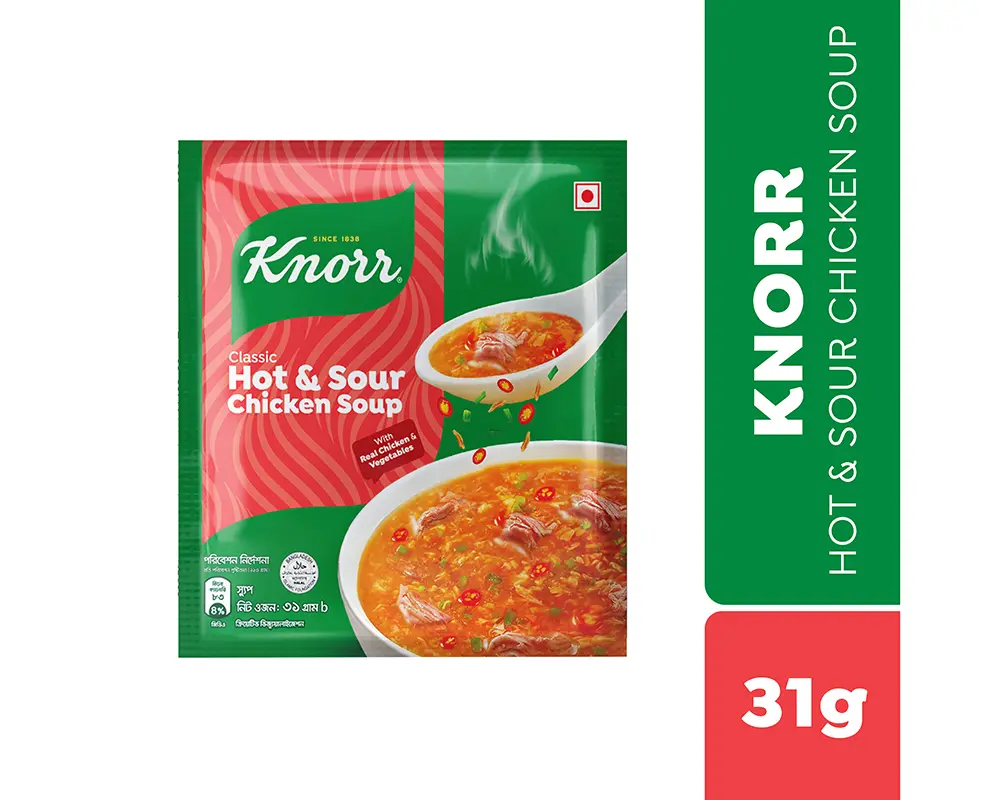 Knorr Classic Hot & Sour Chicken Soup 31gm
