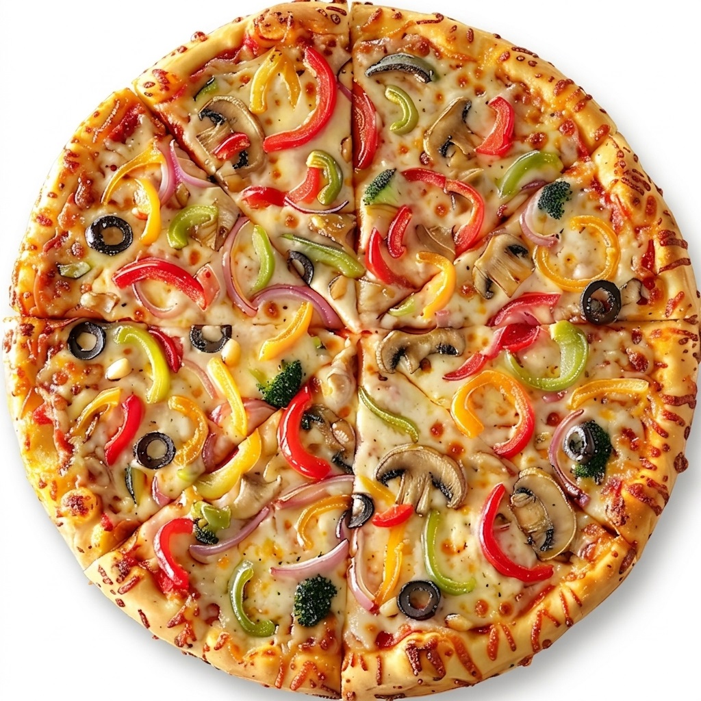Vegetarian pizza