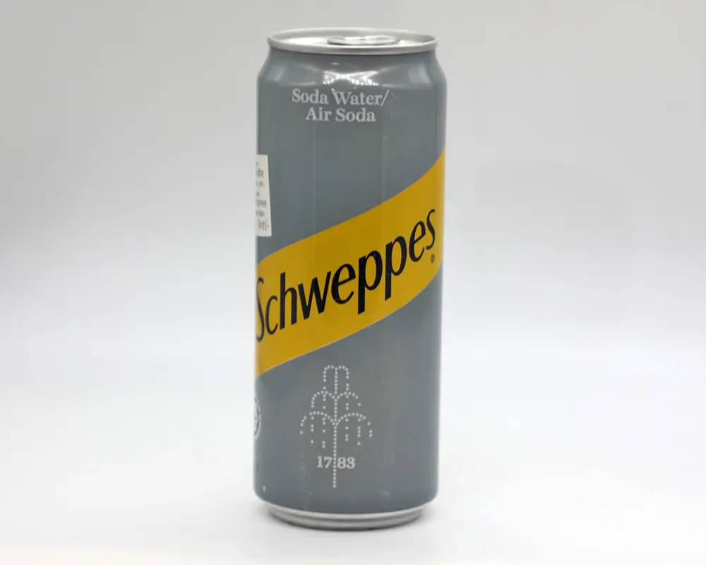 Schweppes Soda Water 330(±)10ml (Can)