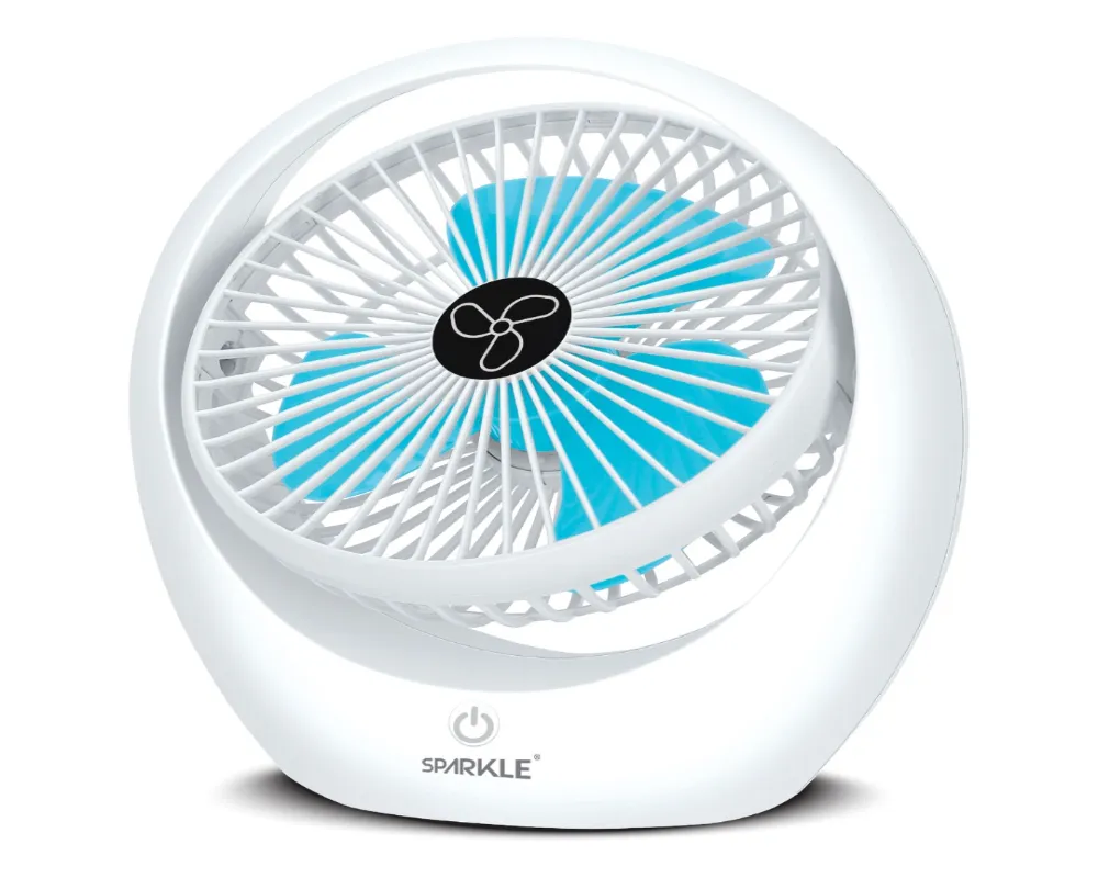 Sparkle RDF 6in White+Sky Blue